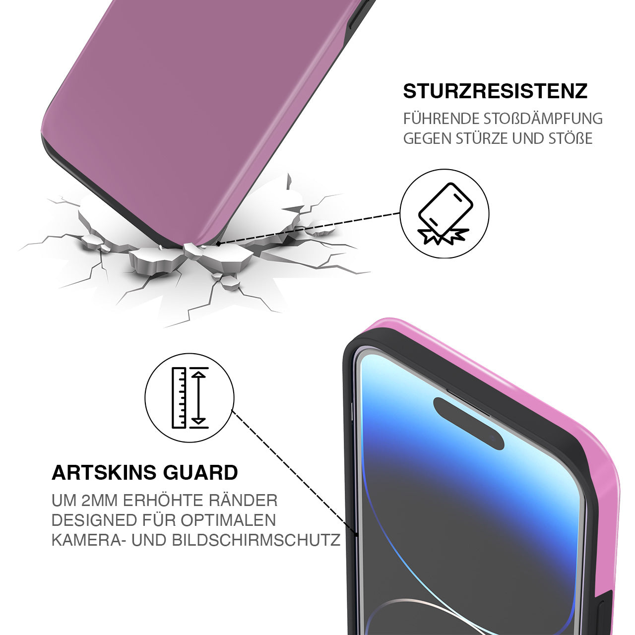 Essentials Series - Sky Magenta