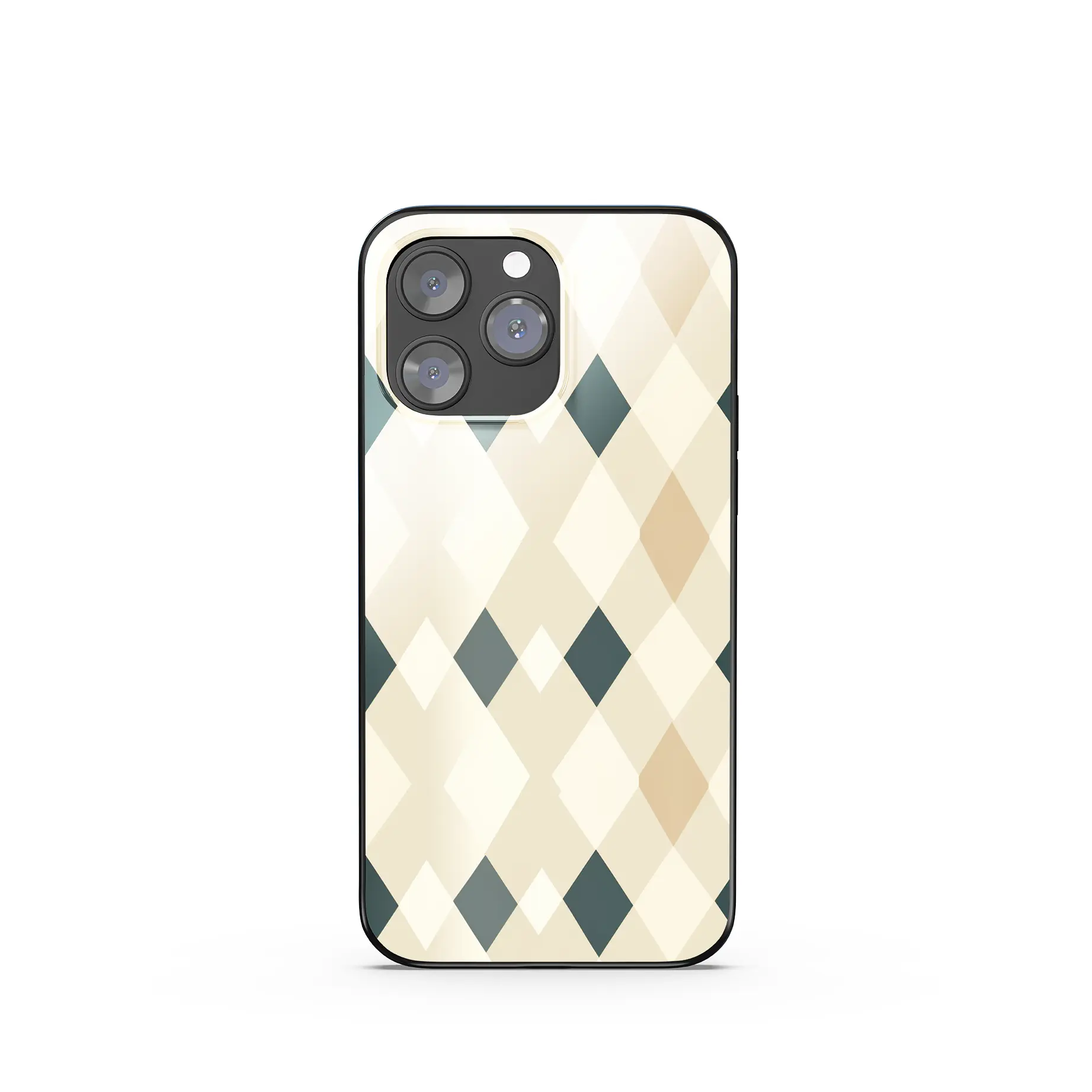 Checked Beige